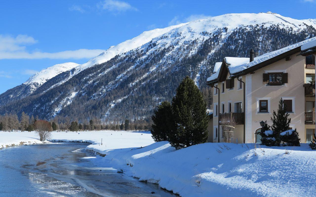 Marmotta Apartment Celerina/Schlarigna ภายนอก รูปภาพ